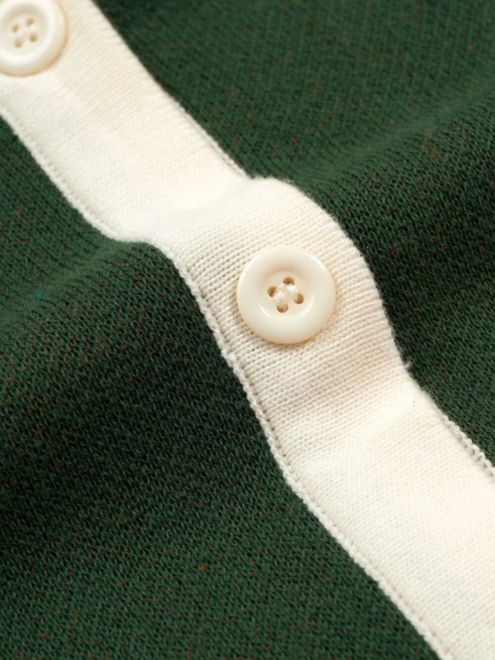Deep Green Vintage Style short Sleeve Knit Dress with Pocket - Picture 3 of 4